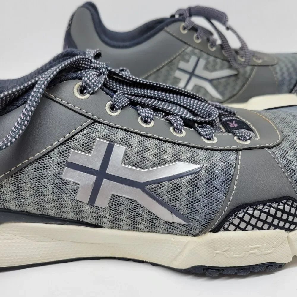 KURU Quantum Athletic Shoes Womens 10.5 EU 42 Gray Comfort Lace Up Sneakers